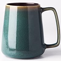 Vista 8 de Tazas de cerámica grandes de 24 oz, Tazas extra grandes para té y café, diseño de asa grande, taza de café grande para oficina y hogar, apta