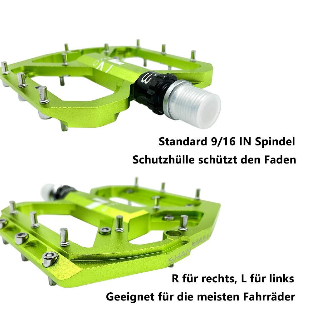 Aluminium Platform Fietspedalen Voor Mountainbike En Stadsfiets Anti Slip En Lichtgewicht 118 1823086