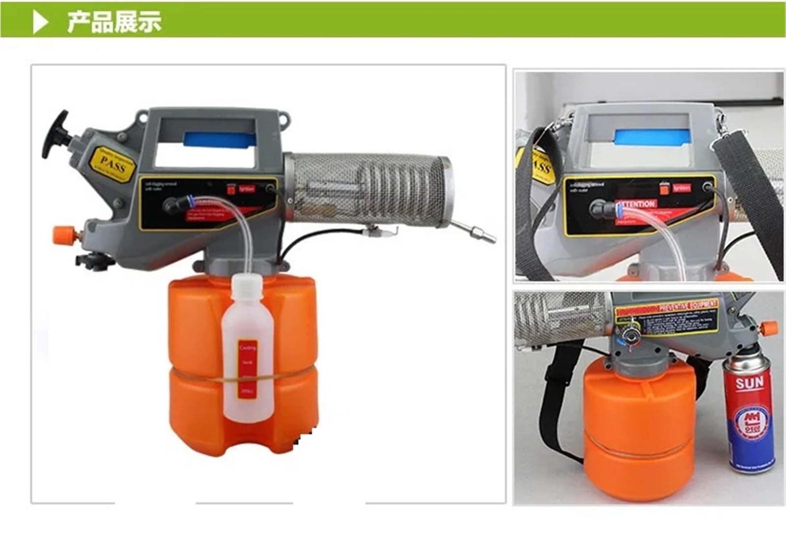 Máquina de humo for abejas, insecticida desinfectante for apicultura, máquina for ahumar, criar abejas, eliminar ácaros, herramienta for apicultores.
