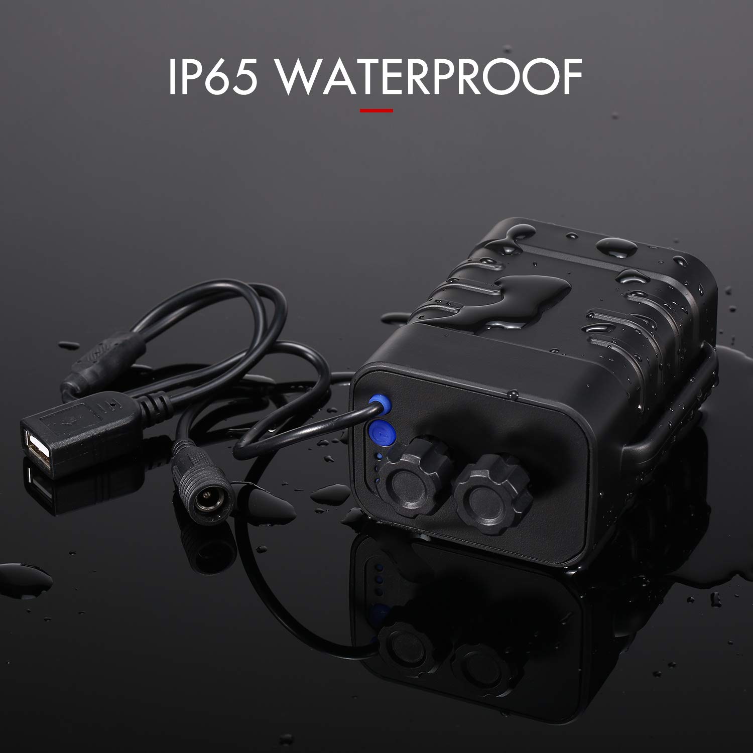 充電器バッテリーパック+18650×6本 18650 充電器 リチウムイオン電池 10400 14500 16340 16650 14650