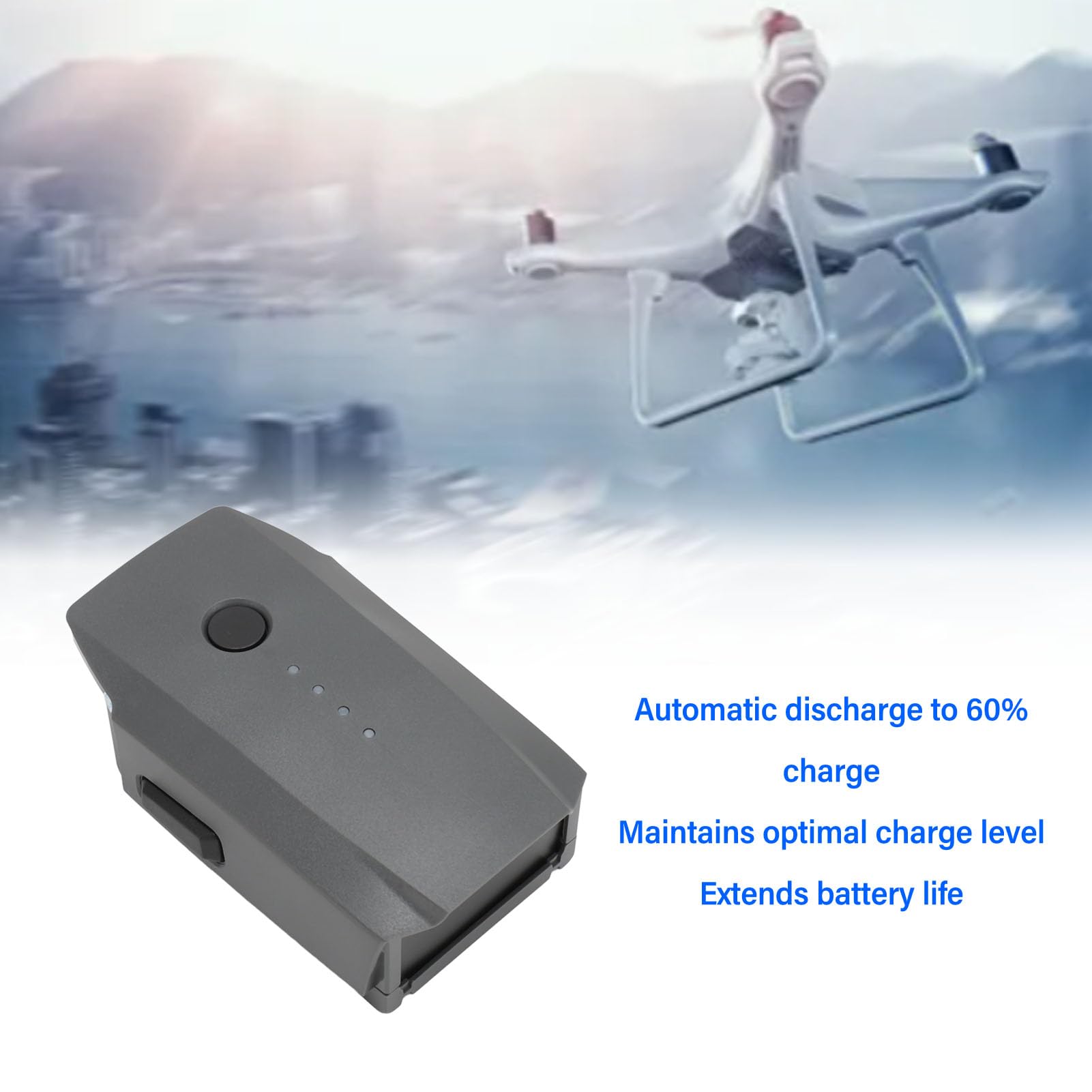 Inteligentny Akumulator Zapasowy do Drona PRO, Inteligentny Akumulator Lotniczy o Dużej Pojemności 3830 MAh