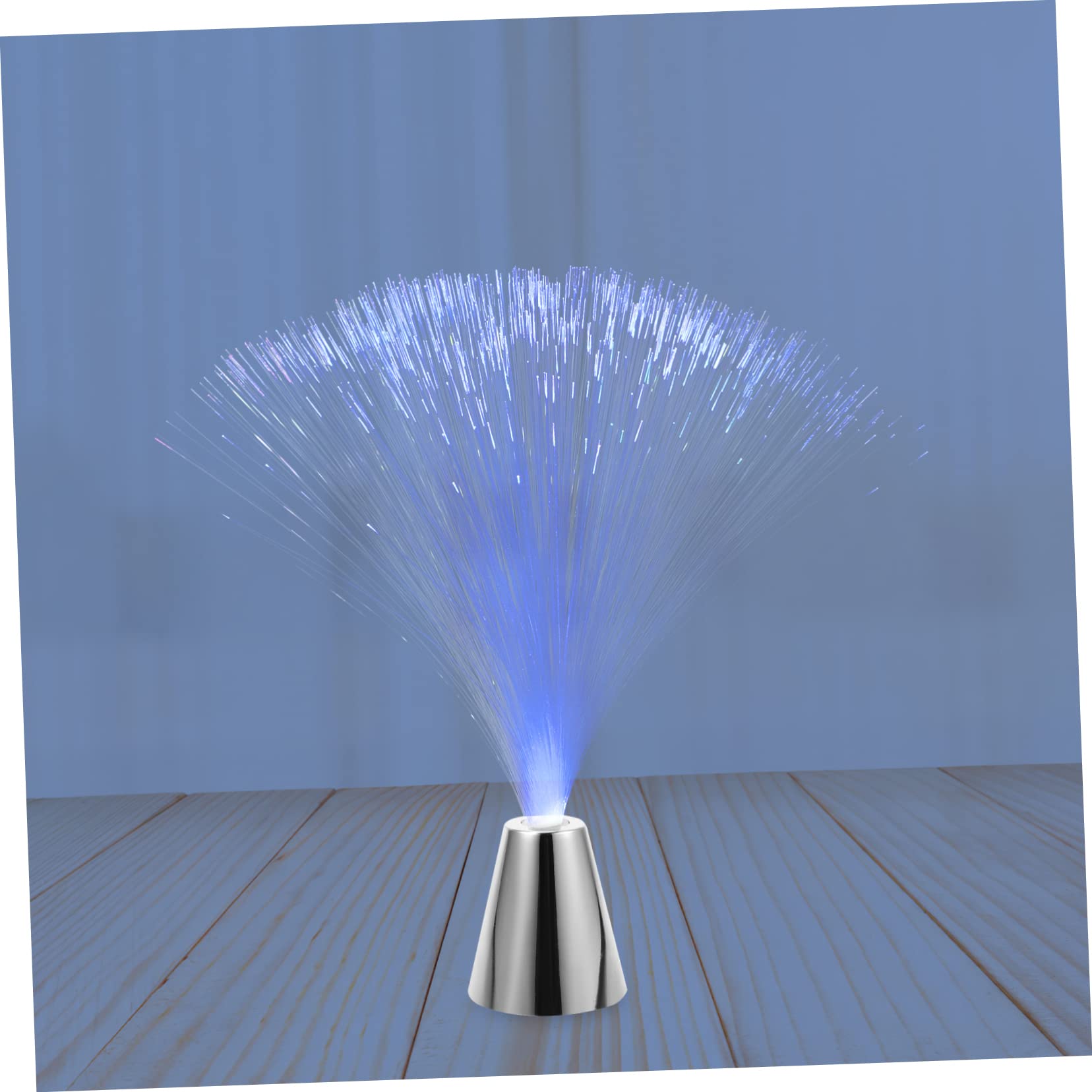 HOUDERCO 2pcs Color Changing Led Fiber Optic Light Battery-Operated Decorative Lamp for Weddings Christmas Parties Home Decor Creates Atmosphere Lights