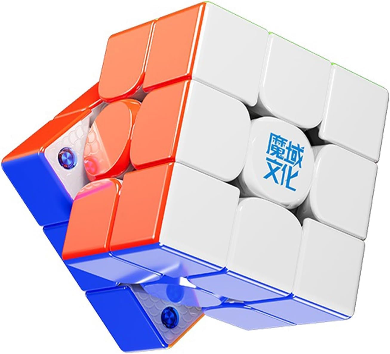 Moyu Weilong V11 2025 Speed Cube 3x3 Senza Adesivi Cubo Puzzle 3x3 Tensione Regolabile 64 Magneti 3 per 3 Liscio Professionale Magnetico Master Cube (Versione UV a Nucleo Sferico)