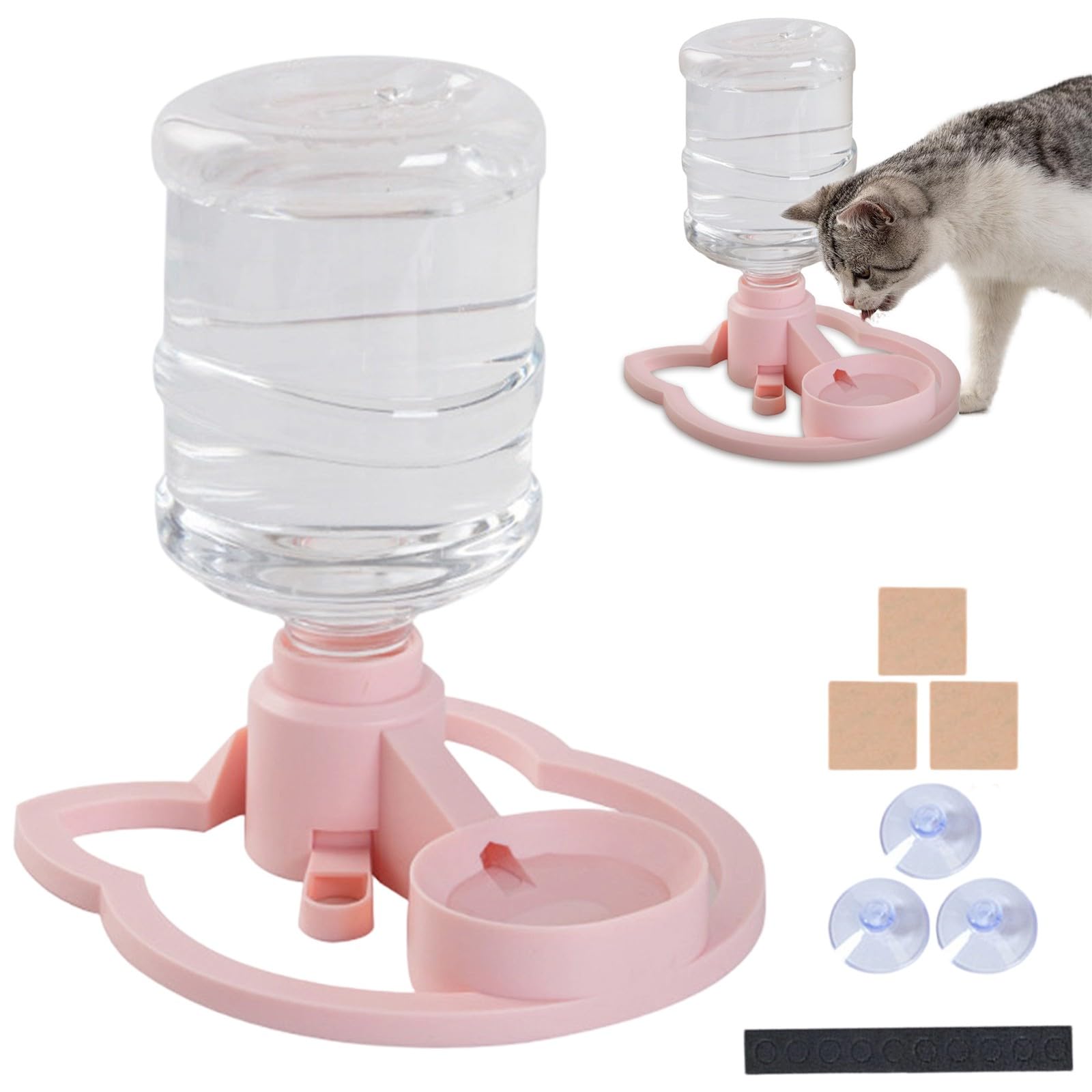 Automatic Pet Water Dispenser, Auto Self Refilling Cat Water Bowl