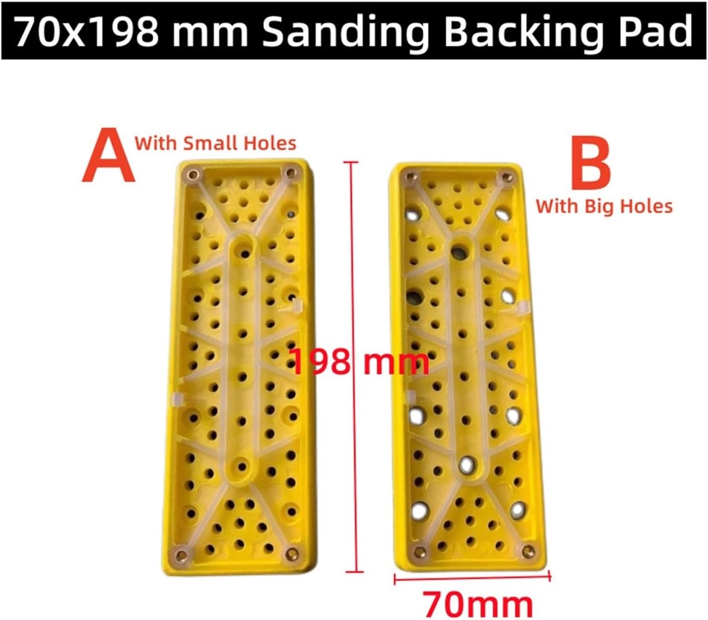 70x198mm Self Generated Vacuum Orbital Sander Air Square Polisher Dry Grinding Machine Self Dust Removal Pneumatic Sanding Tools Multiple Applications