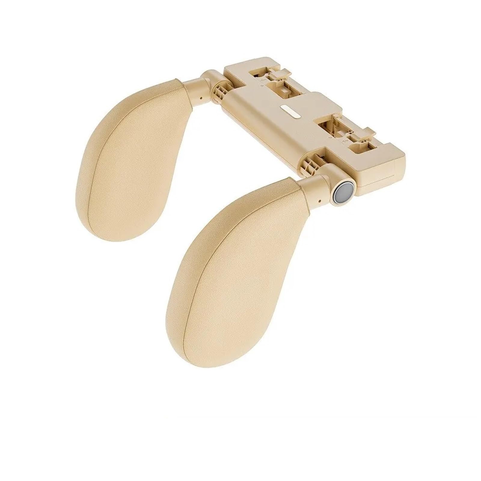 Accessori Auto Interno 1 Pz Cuscino Poggiatesta Seggiolino Auto Cuscino Viaggio Dormire Soluzione Supporto Poggiatesta Interni Auto Cuscino A Forma U Bambini Auto Interno(Leather Beige)