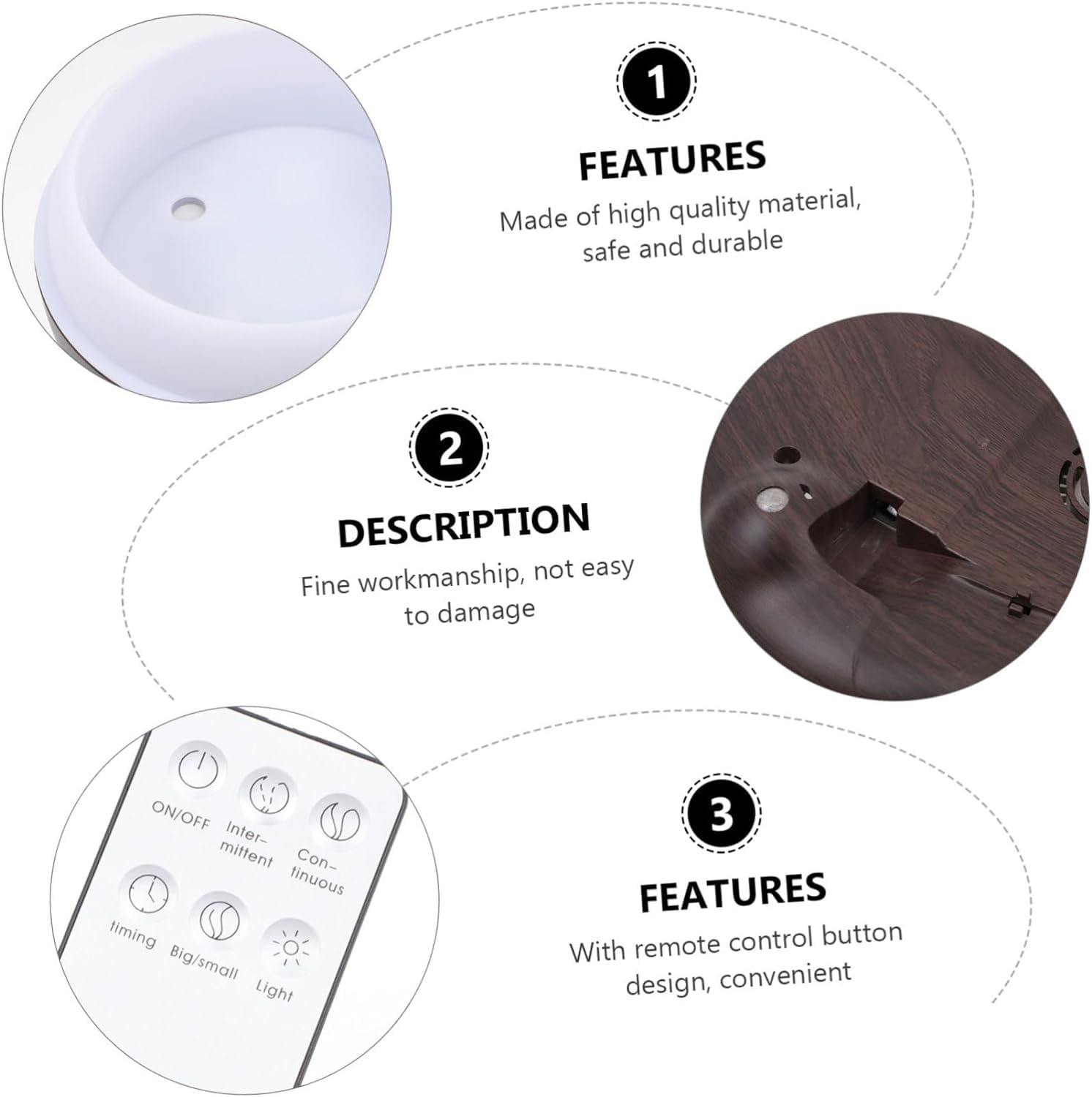Per uso domestico 1 Set Umidificatore Purificatore d'aria compatto Purificatore d'aria domestico Atomizzazione Diffusore di aromaterapia Plug-in Purificatore d'aria Purificatore d'aria compatto