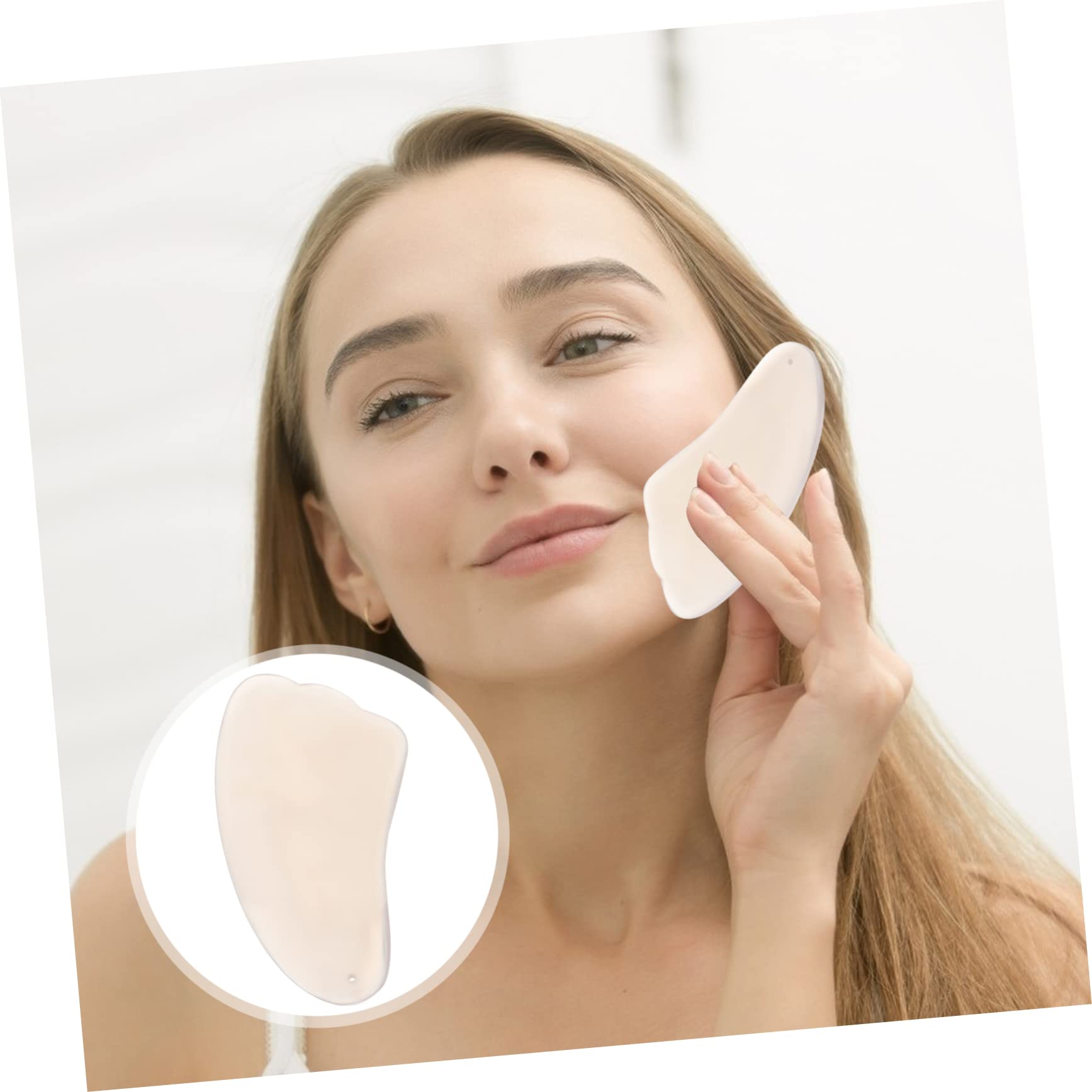 FOMIYES 3 Pcs Scraping Board Skin Massager Gua Sha Scraper Agate Massage Board Massaging Supply Agate Massaging Board Massage Tool Gua Sha Board