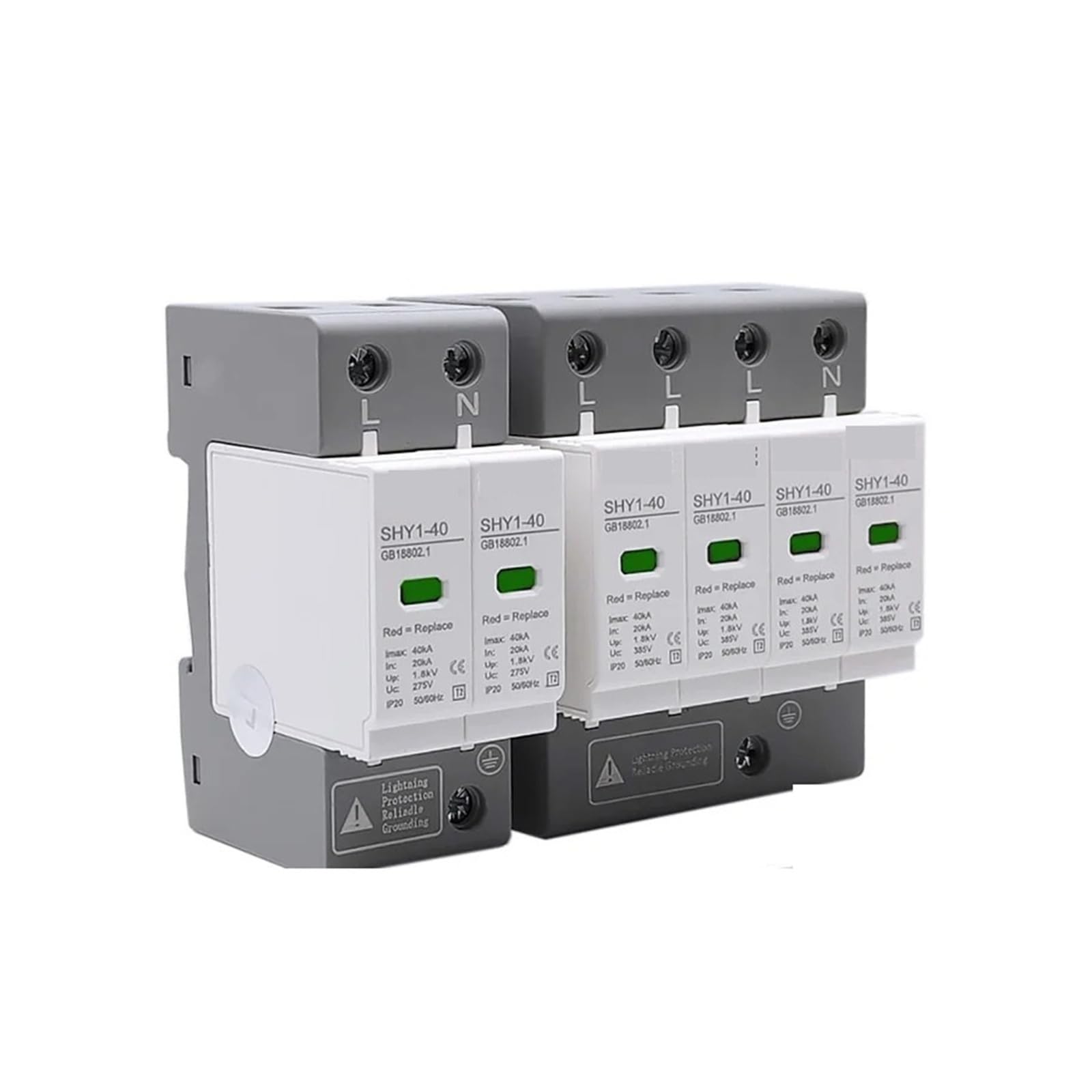 Dispositif parafoudre basse tension 4P pour protéger la maison pendant les orages estivaux