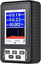 Contador Geiger Digital,mewmewcat Contador Geiger Digital LCD de 2,8 polegadas Detector de Radiação Nuclear Geiger Multifuncional β γ e Raios X Testador de Radiação Ionizante