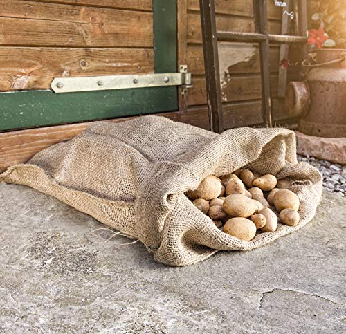 Windhager Jute-Sack 100 x 110 cm, Natur Wintervlies – Bild 4