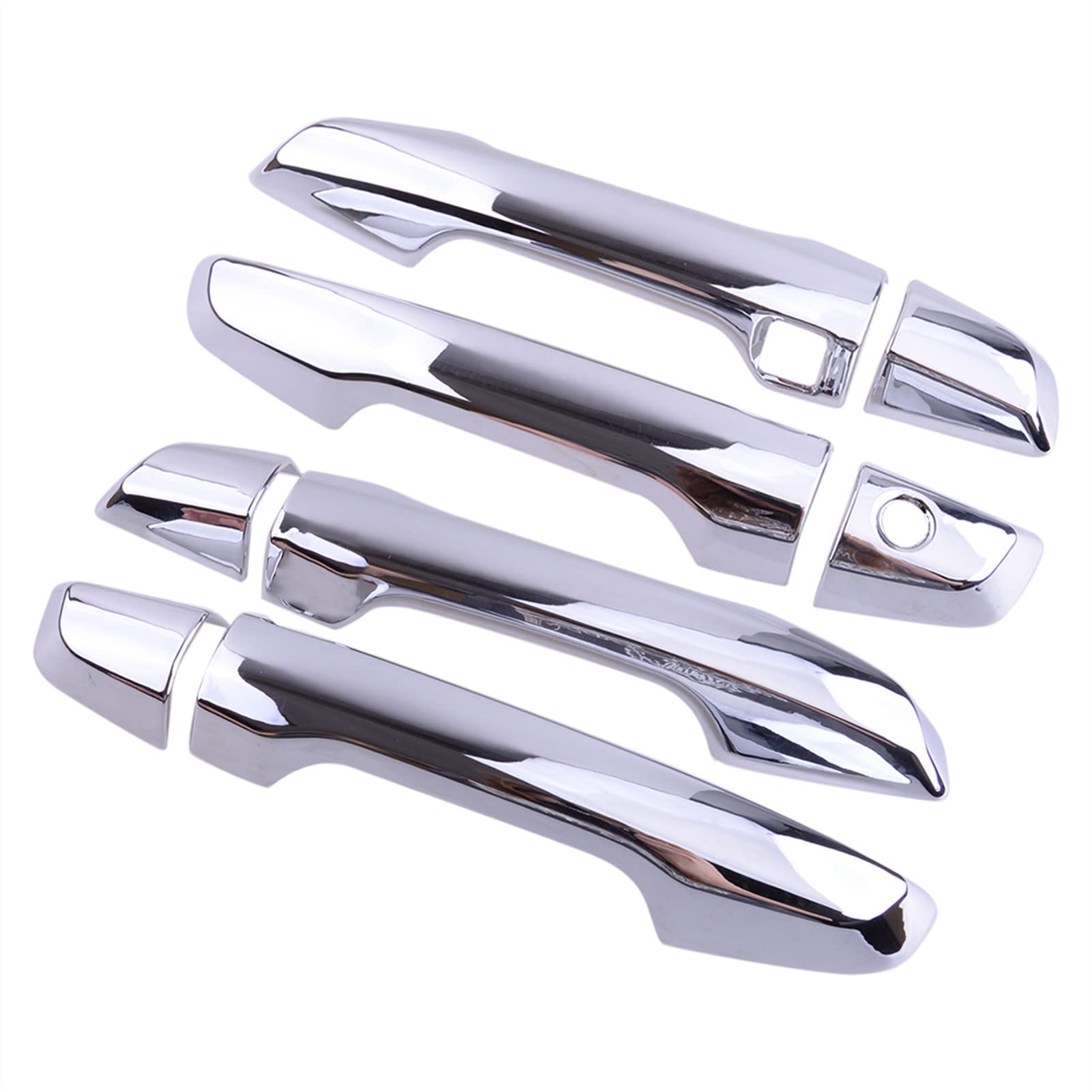Rinkteea One Color Exterior Car Door Handle For Crv 2017-2021 8Pcs/Set Car Exterior Door Handle Cover Trim With Smart Keyhole Abs Decoration Fit