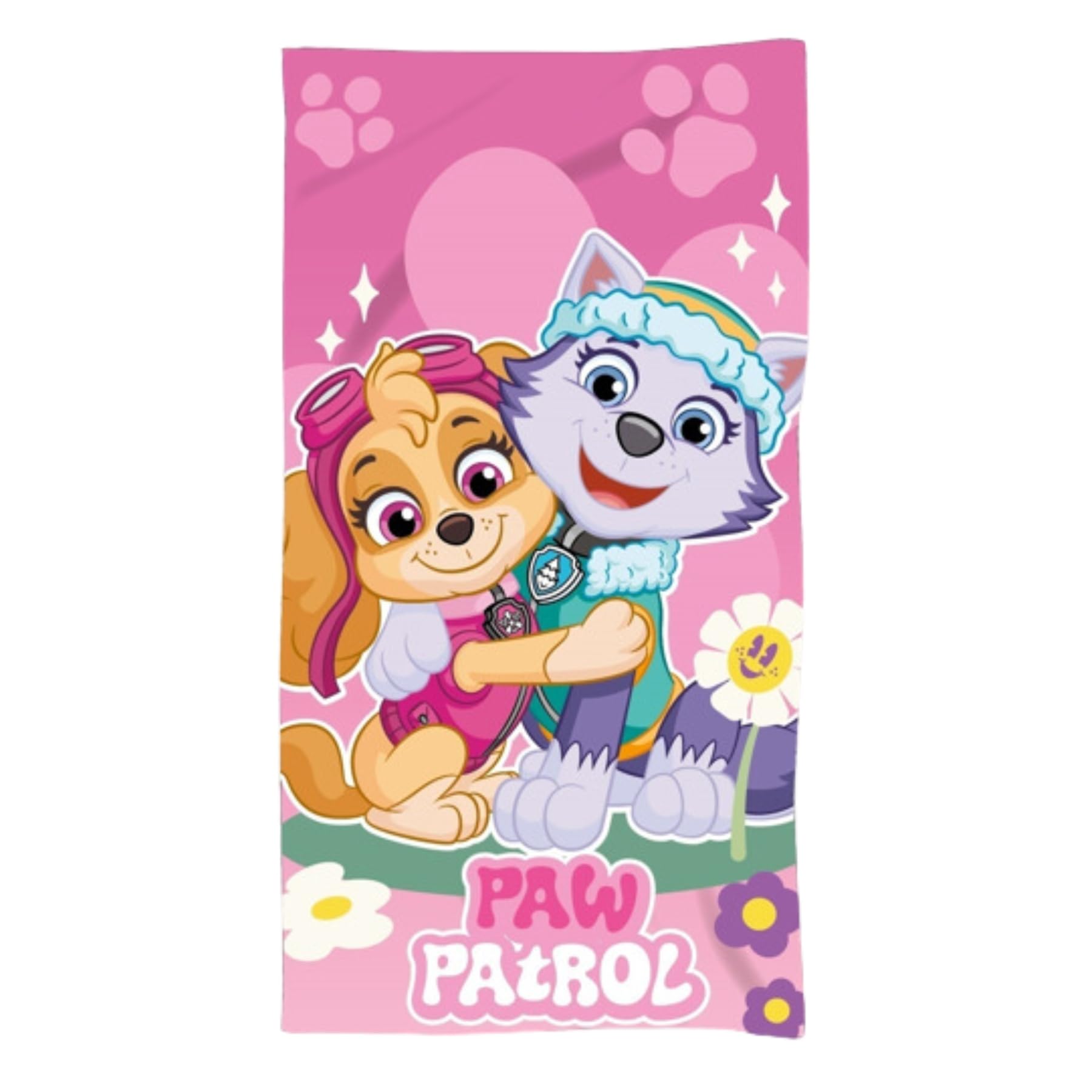 Paw Patrol Skye & Everest Beach Towel 70 x 140 cm