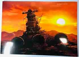 宇宙戦艦ヤマト2199　夕陽に眠るヤマト　カラー複製イラスト　B4サイズ 宇宙戦艦ヤマト2199 夕陽に眠るヤマト カラー複製イラスト B4