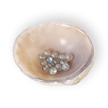 Amazon.co.jp: Orientrea メノウ装飾ボウル 約3.1インチ~4.1