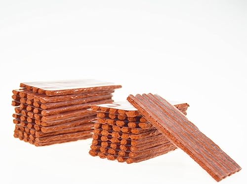 Tapones de reparación de neumáticos, 100 unidades, cuerdas de reparación de neumáticos resistentes, goma de reparación de neumáticos de 4 x 0.24