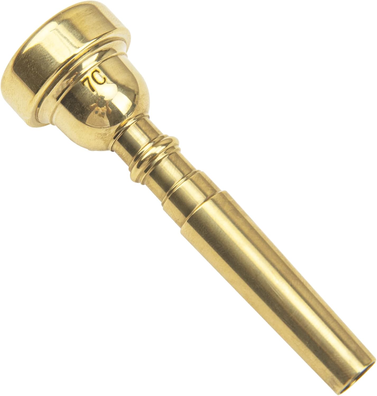 3Pcs Yootones Trumpet Mouthpiece 7C 5C 3C Trumpet Mouthpiece Set for Beginners and Professional Players (Gold) : Musical Instruments