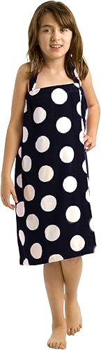 Miniatura 4 de Toalla envolvente de spa para niñas y niñas grandes y pequeñas, envoltura corporal, piscina, playa y ducha, verde manzana, pequeña