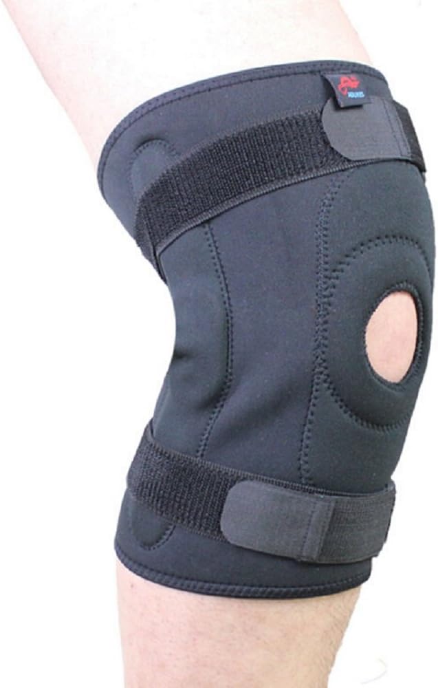 AOLIKES 1 Piece Knee support Neoprene Knee Support with
