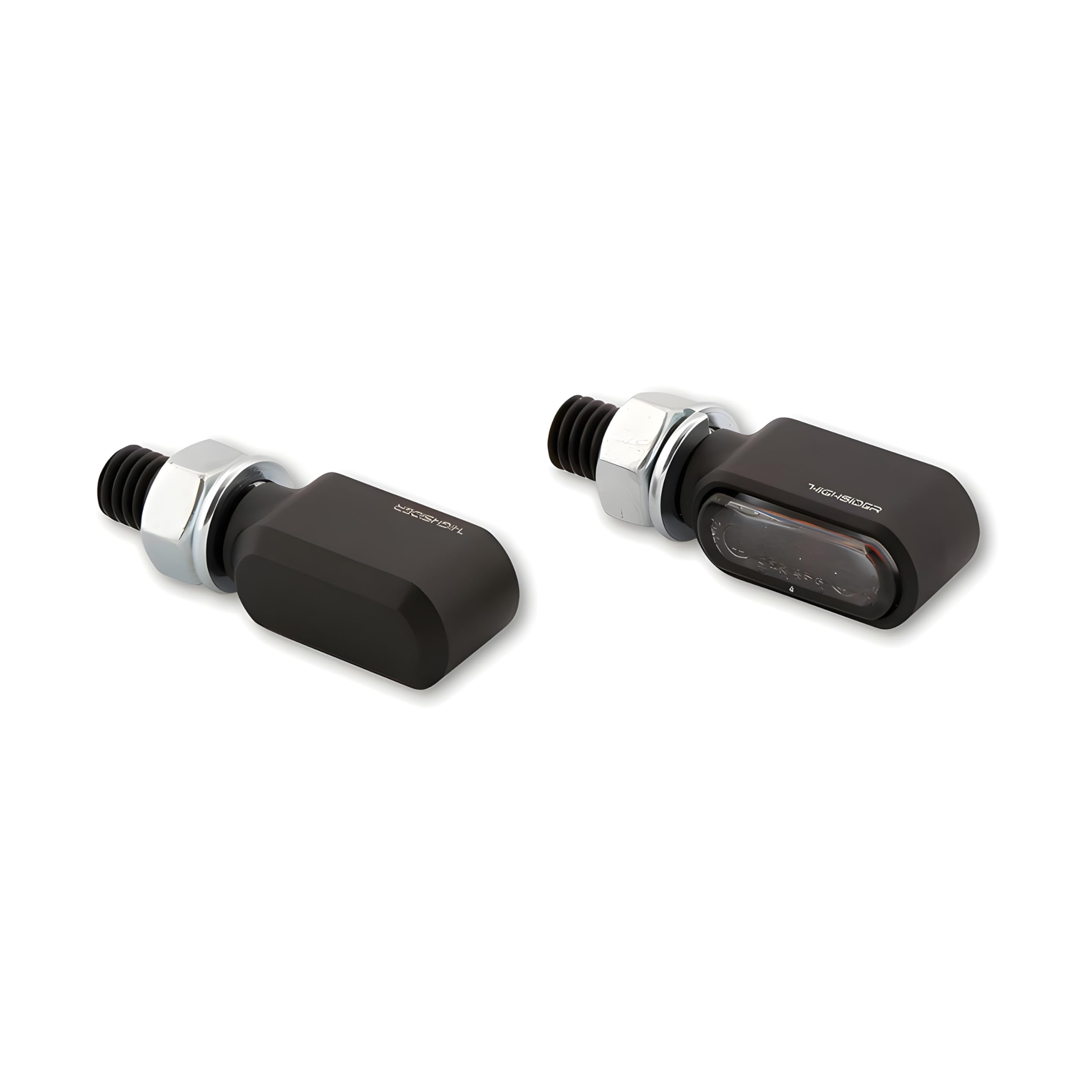 Blinker Highsider CNC Light Little Bronx 3in1 Rücklicht Bremslicht schwarz getönt paar