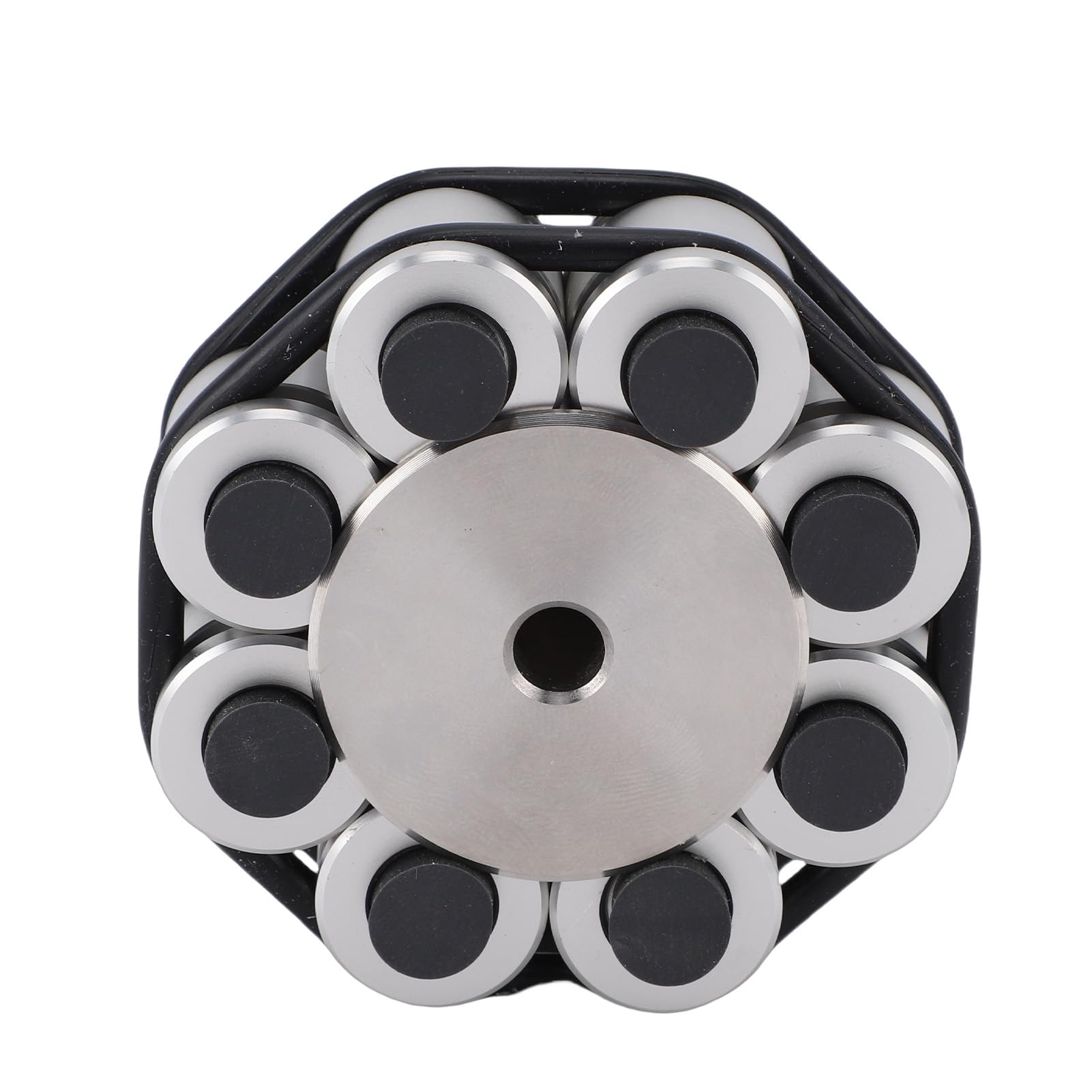 Estabilizador Universal de Peso para Discos de aleación de Aluminio, Abrazadera para Tocadiscos de Vinilo HiFi, estabilizador de Disco para giradiscos Que Reduce Las Vibraciones,