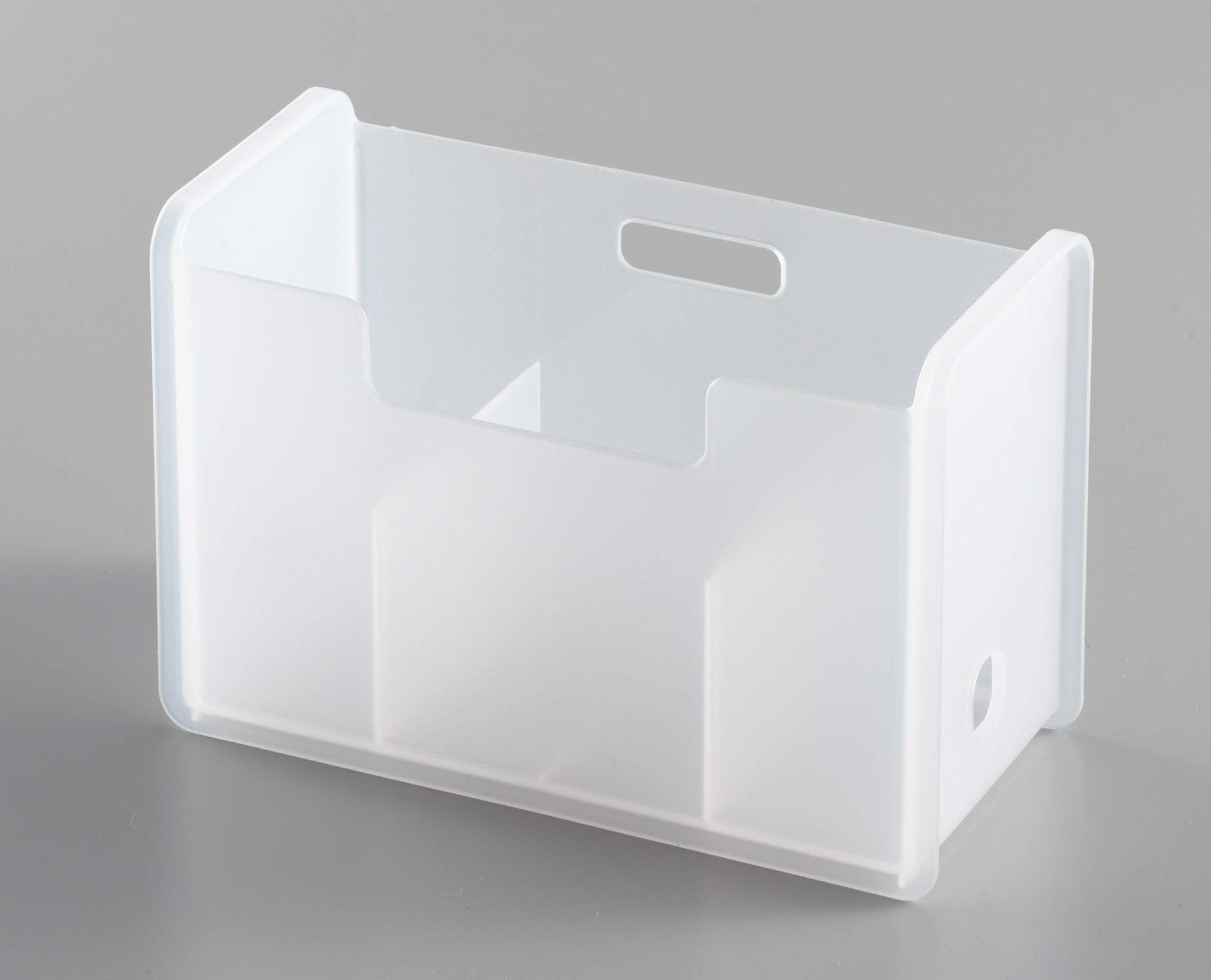 Clear Desk Pen Stand with Handle