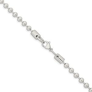 Amazon.com: Stainless Steel Polished 5mm 20in Ball Chain