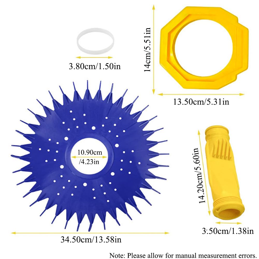 Kit per la pulizia della piscina, kit di ricambio per la pulizia della piscina in PVC, kit di ricambio per G3, G4, W70327, W83275, W72855