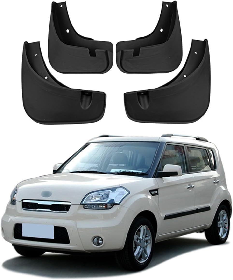 PLKASHUC Mud Flaps Car Mudguards for KIA SouL 2010-2013.