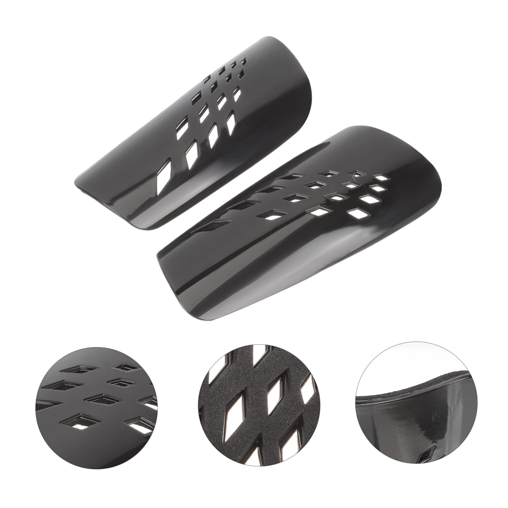 Garneck Soccer Shin Guards for Kids Youth Thin Comfortable Durable Shin Guards Stability Easy Care