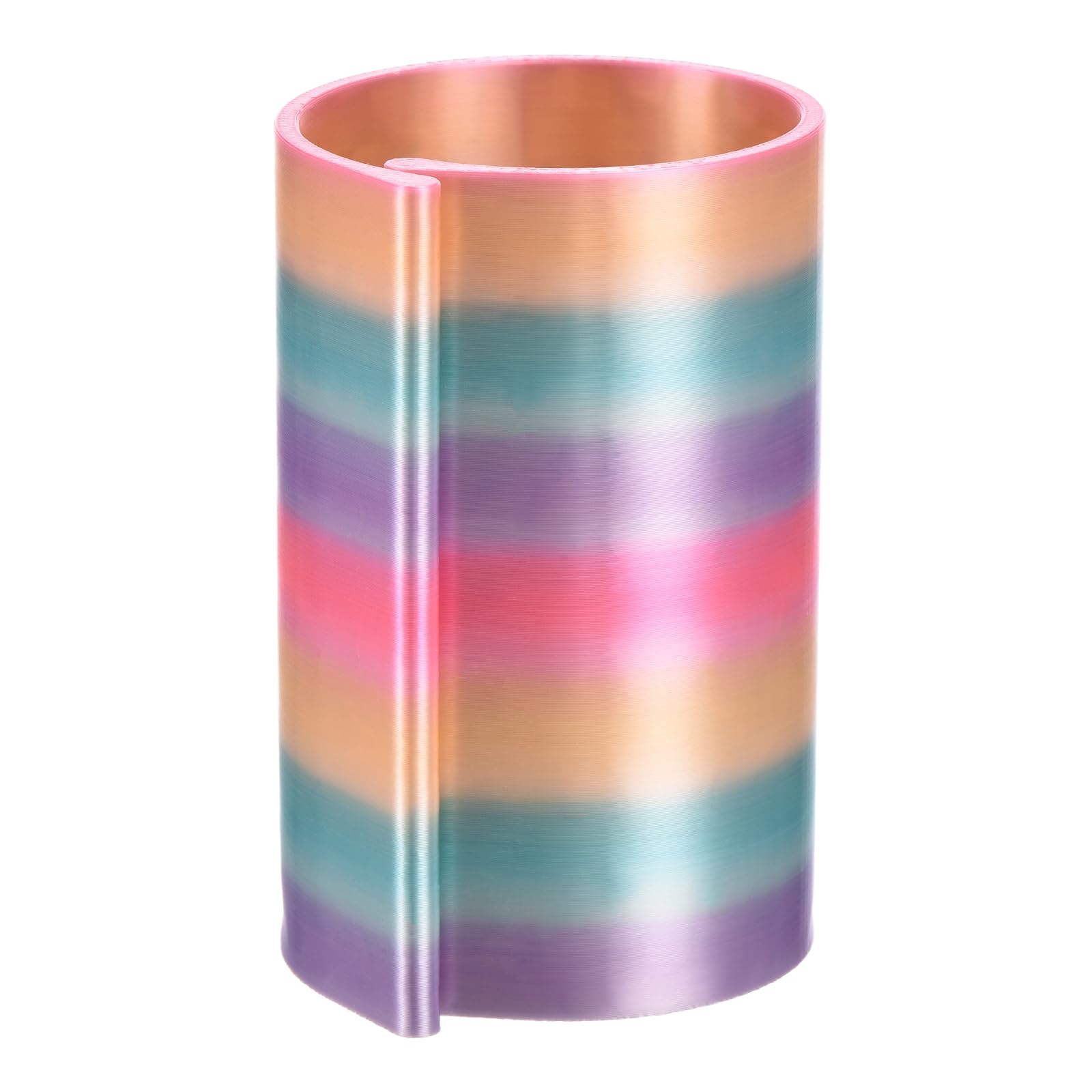 PATIKIL Diamond Art Painting Canvas Holder, Diamond Art Storage Rolls Anti-Roll Canvas Rings Organizer Painting Roller Bracket 3D Printing for DIY Craft Tool Accessories, Rainbow