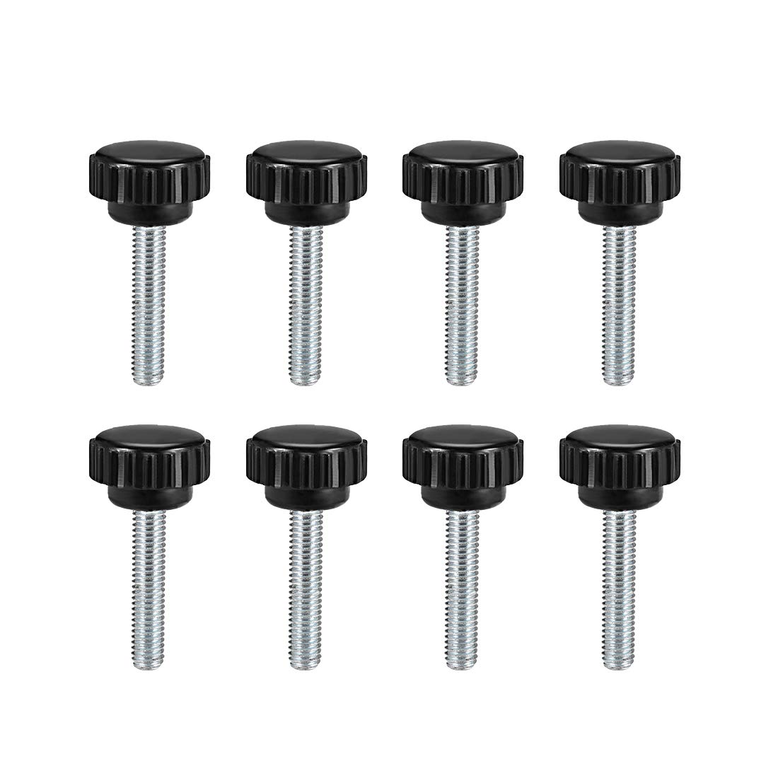 Vis à pouce M6 x 25 uxcell a18101800ux0084 avec finition moletée de haute précision