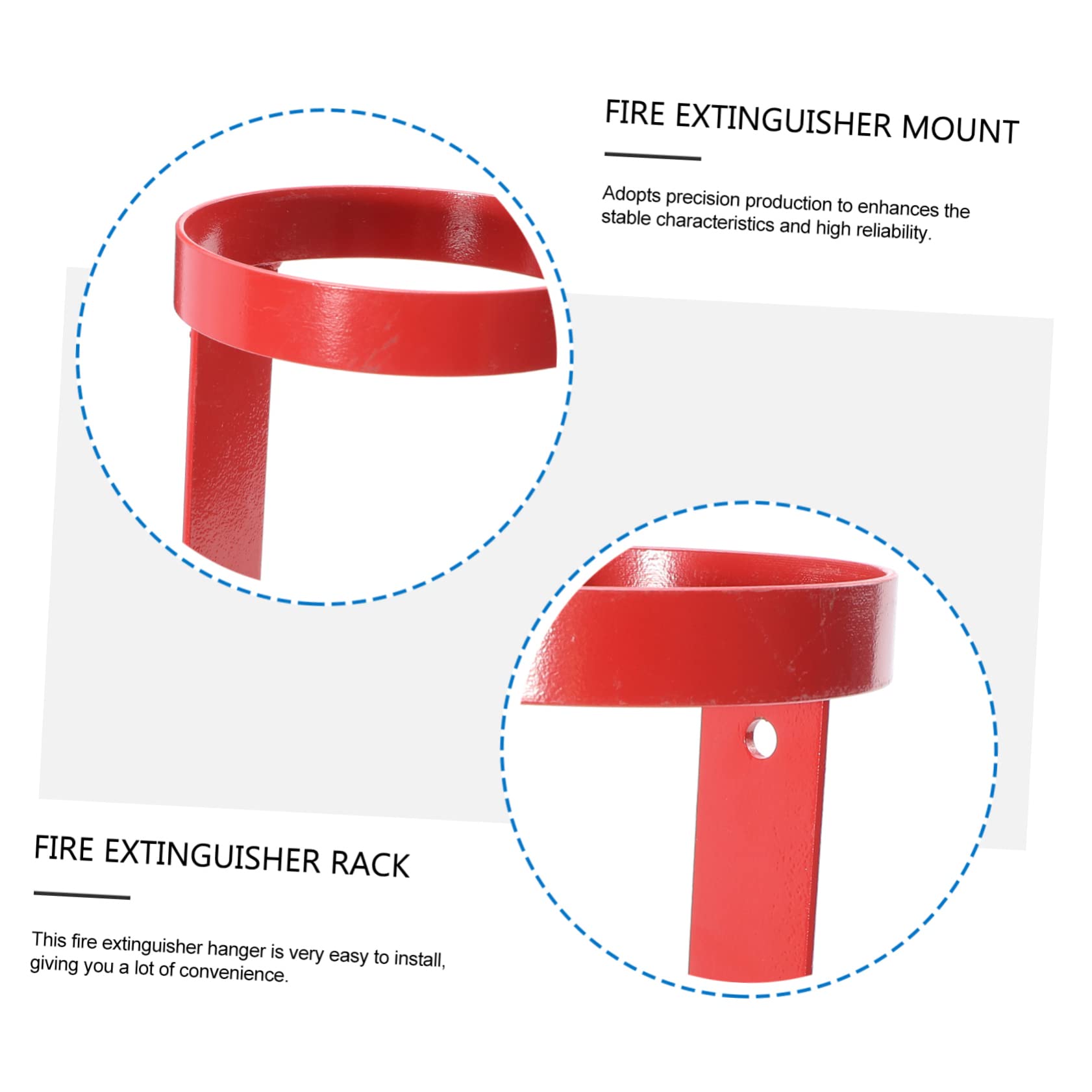 Estante Para Extintores De Hierro Soporte De Pared Para Extintor Colgador Para Extintor Para Oficinas
