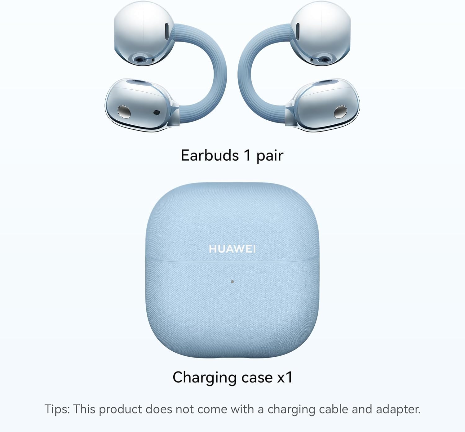 HUAWEI FreeClip 2, Wireless Earbuds, Airy C-Bridge Design
