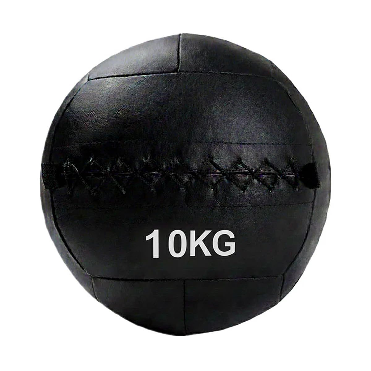 RAVIAN Wall Ball Soft Exercise Balls, Non-Bounce Vinyl Weighted Fitness Balls for CrossFit, HIIT, Strength & Core Training, 2kg–10kg Home Gym (10 Kg)