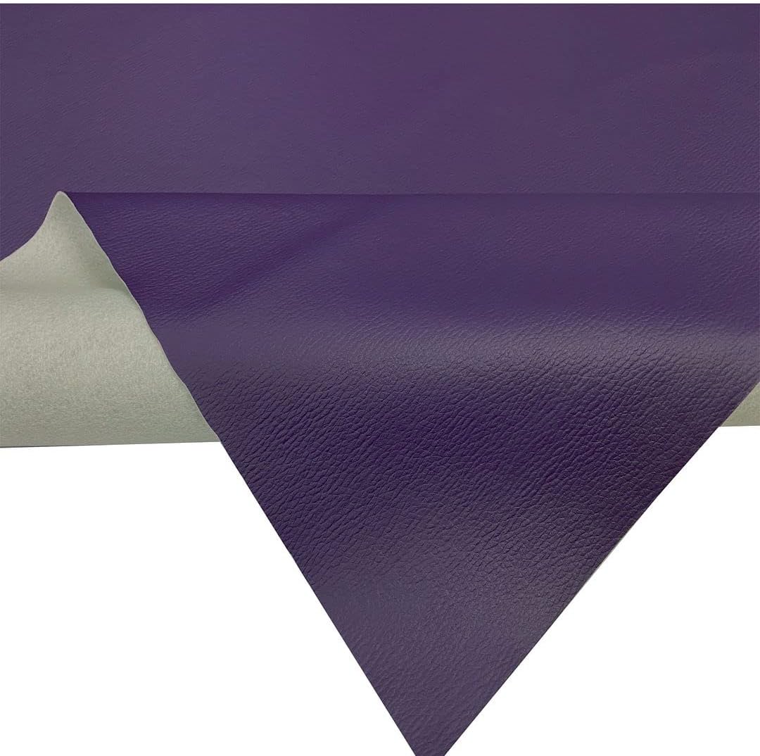 Faux Leather Fabric Calf Purple (5 Yards)