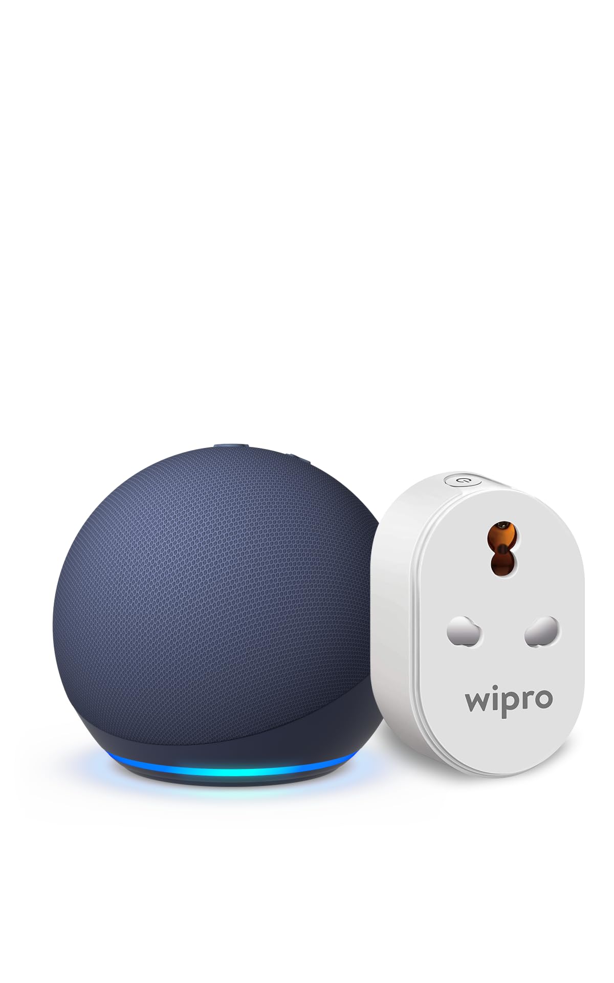 Amazon Echo Dot (5th Gen, Blue) Combo with Wipro 16A Smart Plug-image-18
