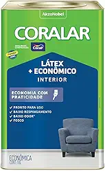 CORALAR LÁTEX MAIS ECONÔMICO BRANCO 18L - CORAL