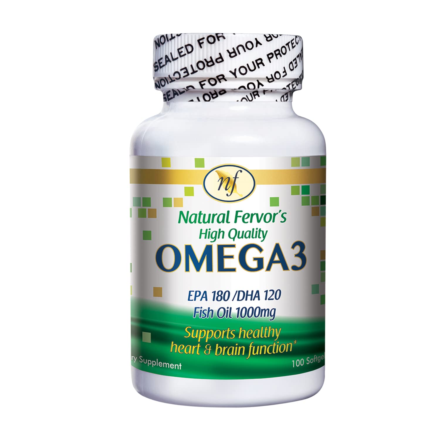 NATURAL FERVOR OMEGA3 Fish Oil 2000mg