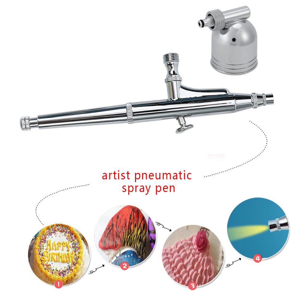 Kit Aérographe Professionnel,SucceBuy Aérographes Double Action à - Foto 7