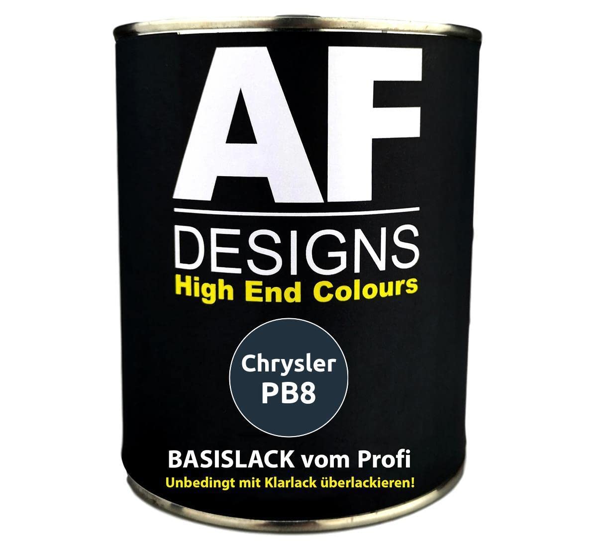 Alex Flittner Designs Peinture pour voiture Chrysler PB8 Midnight Blue métallisé 1 l