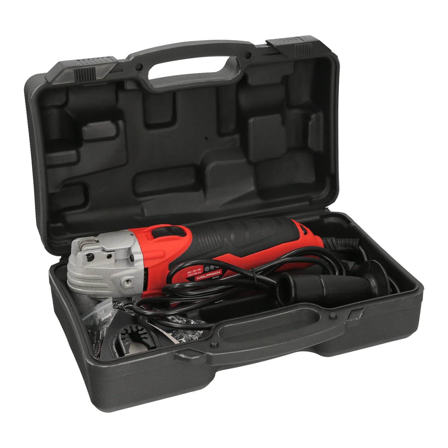 Strumento multifunzione oscillante da 300 Watt. Con accessori 23.000 giri/min