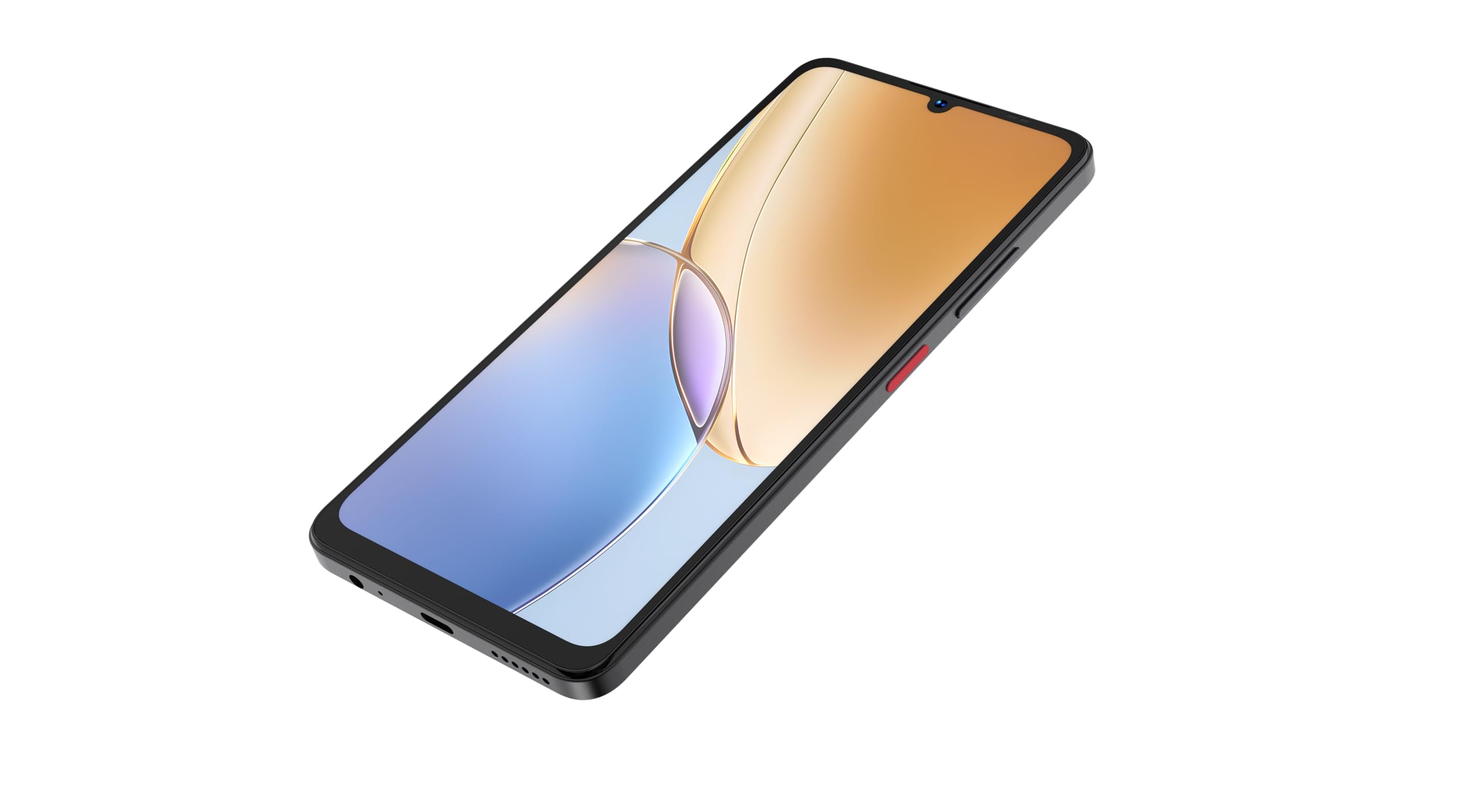ZTE Blade A56 Android Smartphone ohne Vertrag, Schwarz (2025)+6,75 Zoll HD+Display (90 Hz), 4G LTE, 4GB RAM, 64GB Speicher, 13MP KI-Hauptkamera+8MP Frontkamera, Dual SIM