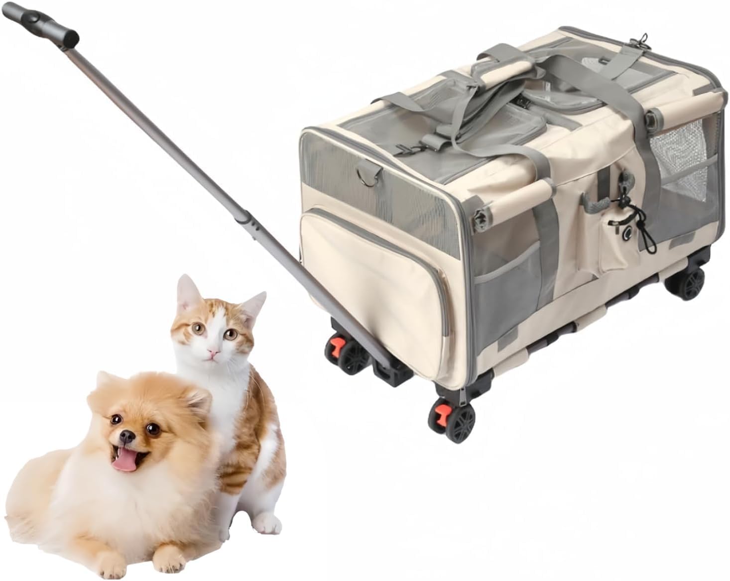4Pets 犬用 猫用 キャリー ペントハウス ロサンゼルス ホワイト Amazon | 4Pets ペントハウス ペット キャリー カサブランカ 小型犬
