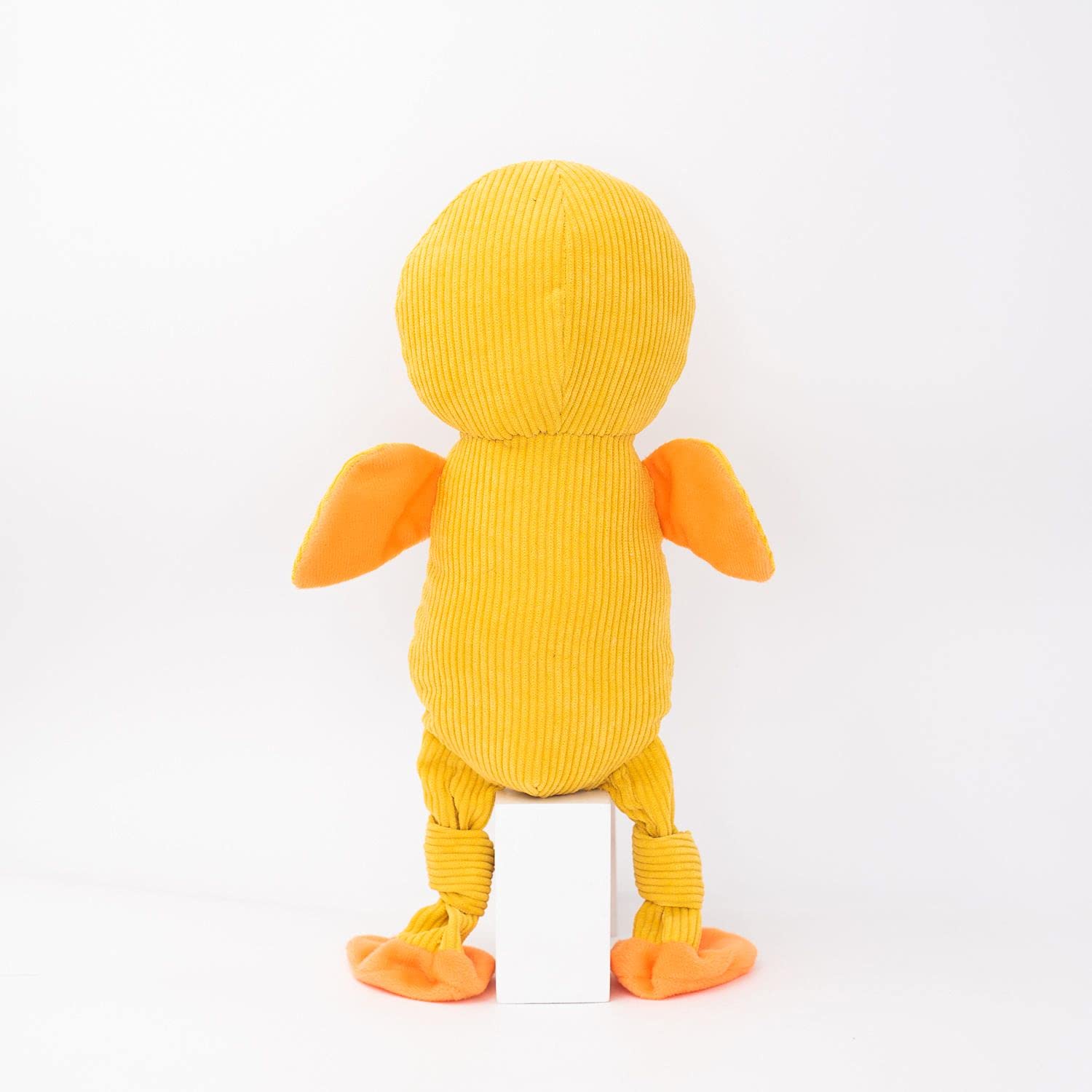 ZippyPaws Corduroy Cuddlerz - Duck Dog Plush Toy for Dogs, Multicolours - Image 2