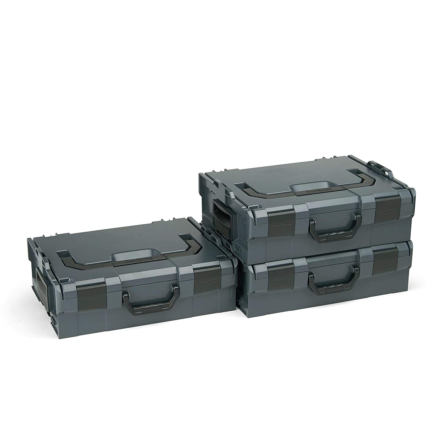 Bosch Sortimo L BOXX 136 Lot De 3 - Taille 2 - Bleu Professionnel
