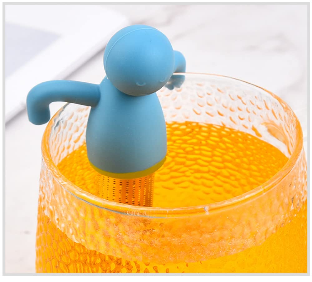 Infuseur à thé USB 2 pièces pour thé en Vrac Mignon passoire à thé en Maille Fine en Acier Inoxydable Boule de Filtre à thé Diffuseur de thé Plus raide pour Tasses à thé Théières