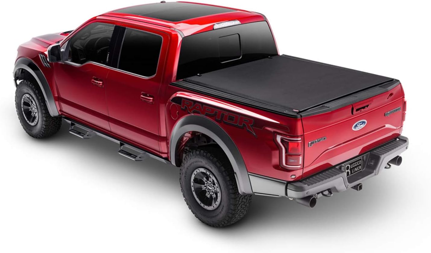 Rugged Liner Premium Rollup Truck Bed Tonneau Cover | RC-F5504 | fits 04-08 Ford F-150, 5'5" bed