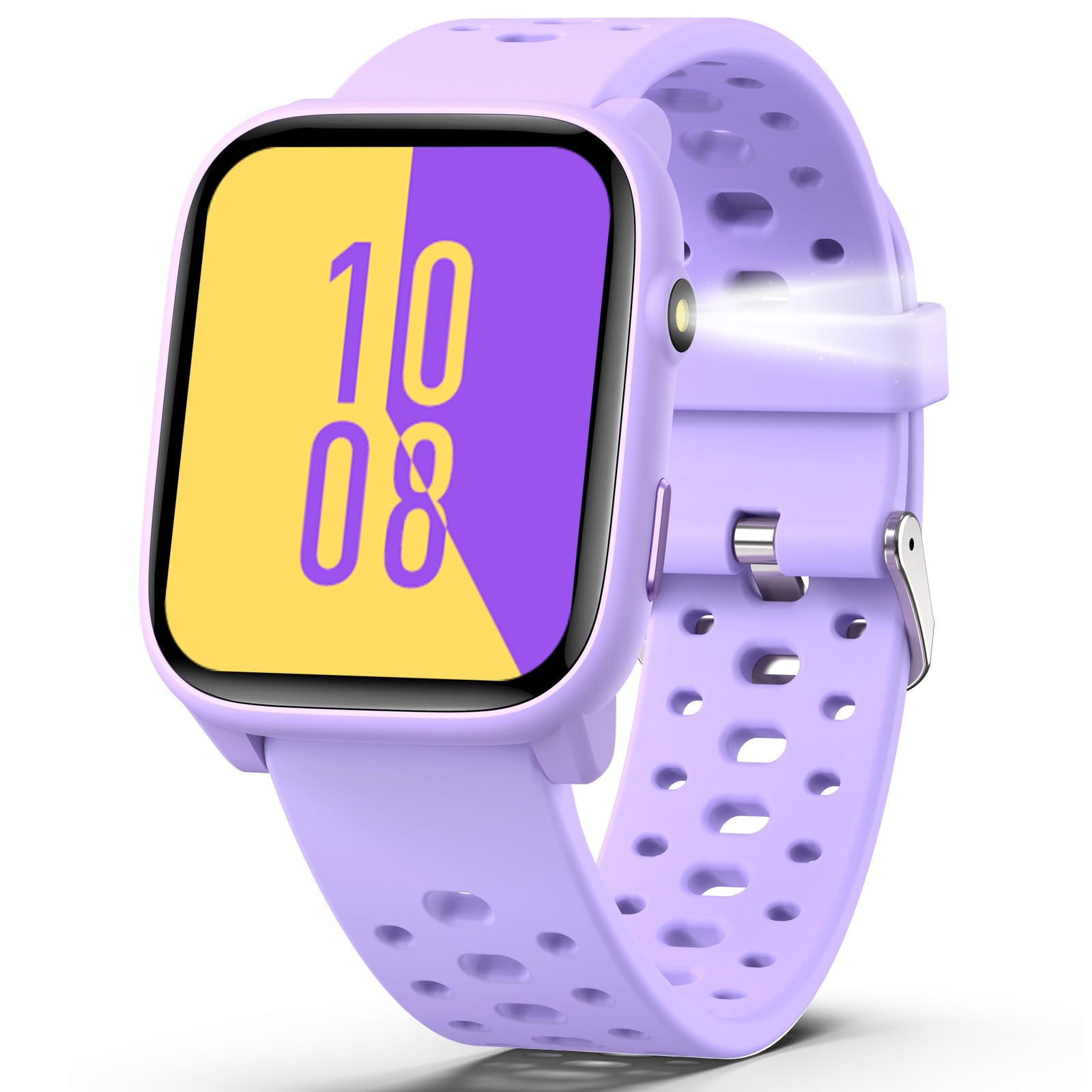Smart Watch for Kids 1 83 Fitness Tracker Watch Pedometer Heart Rate Sleep Monitor IP68 Waterproof Pedometer Puzzle