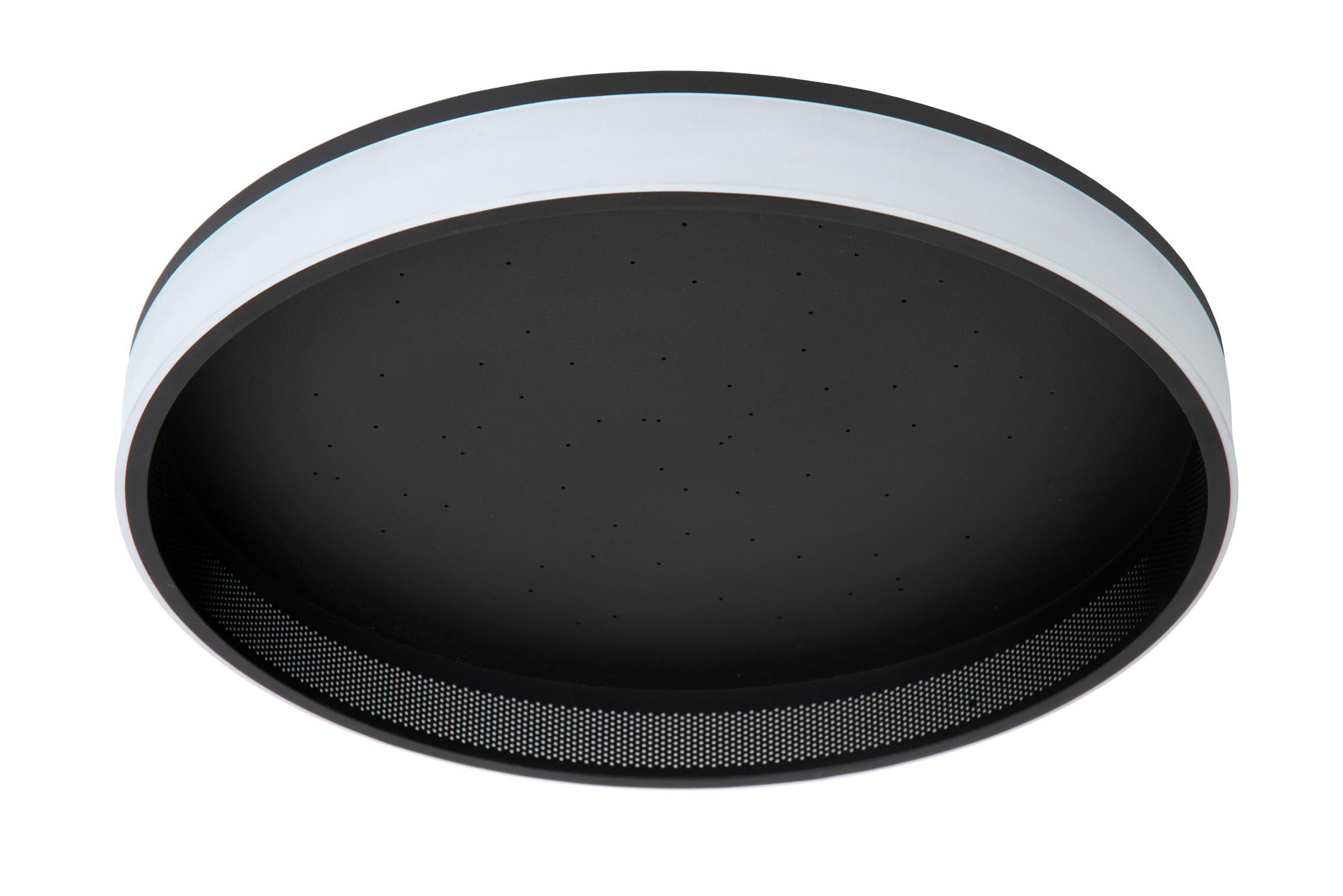 LUCIDE ESTREJA - Lámpara de techo - Ø 40 cm - LED 3 StepDim - CCT - 2500K/3000K - Negro